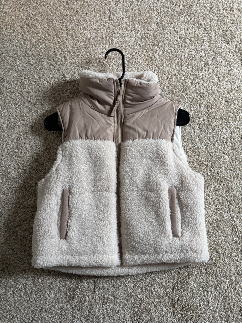 Sherpa Puffer Vest